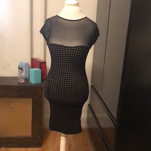 Bebe black bodycon